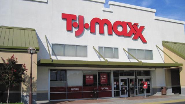 TJ Maxx en Manitowoc, WI, poco después de su apertura.