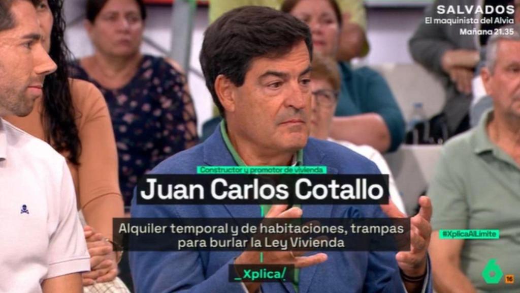 Juan Carlos Cotallo, constructor y promotor de vivienda