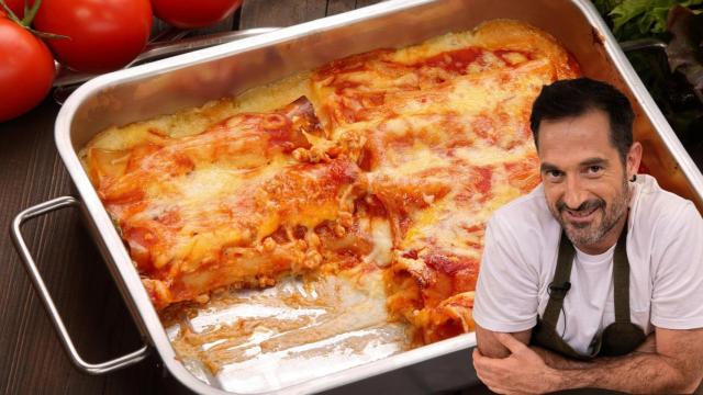 Joseba Arguiñano, chef, en un montaje de El Español
