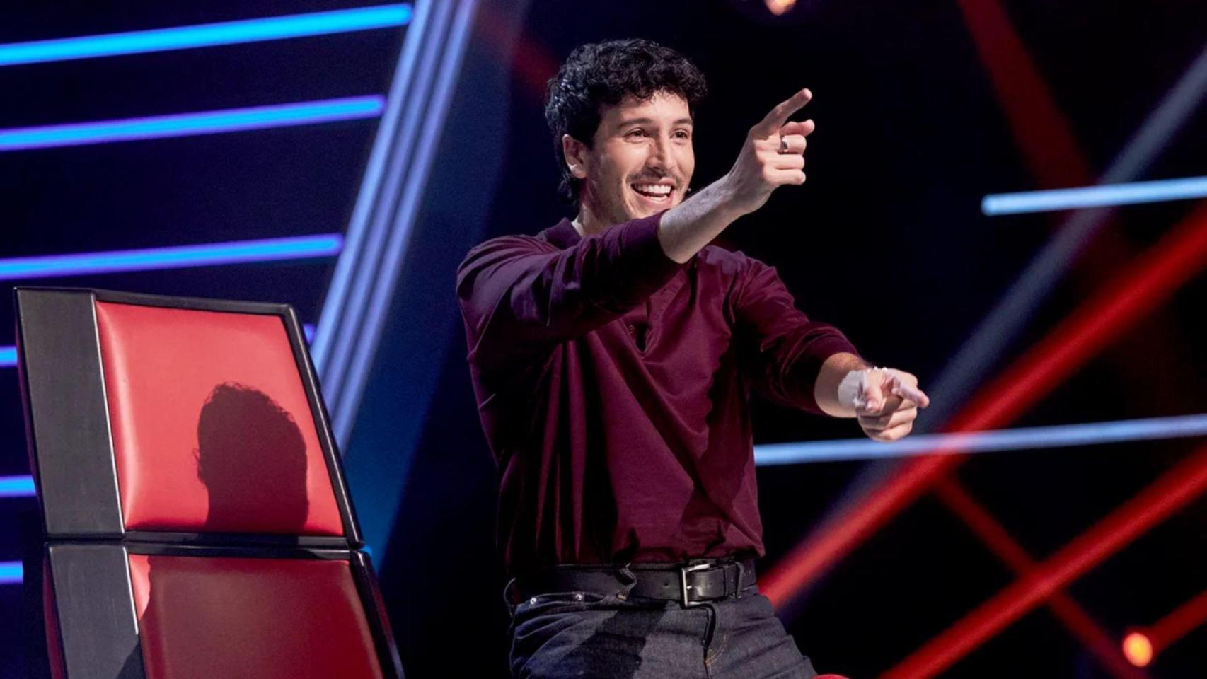 Sebastián Yatra en 'La Voz 2025'.