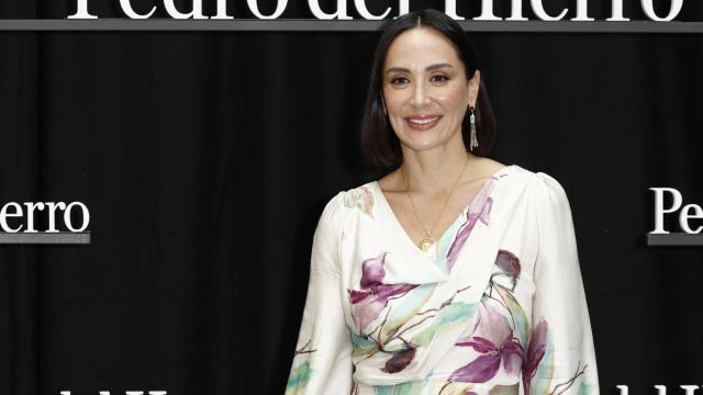 Tamara Falcó en el desfile del diseñador Pedro del Hierro.