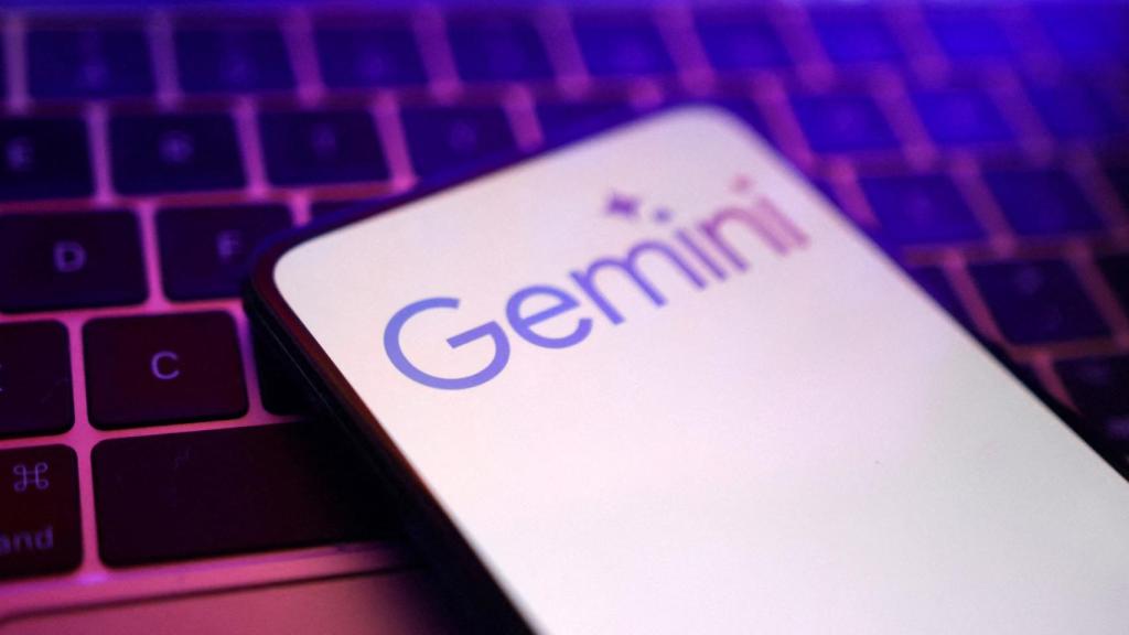 Gemini de Google en un móvil.