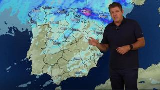 Mario Picazo da la información del tiempo para el fin de semana.