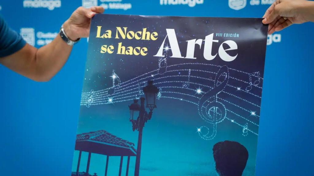 Cartel de 'La noche se hace arte'.