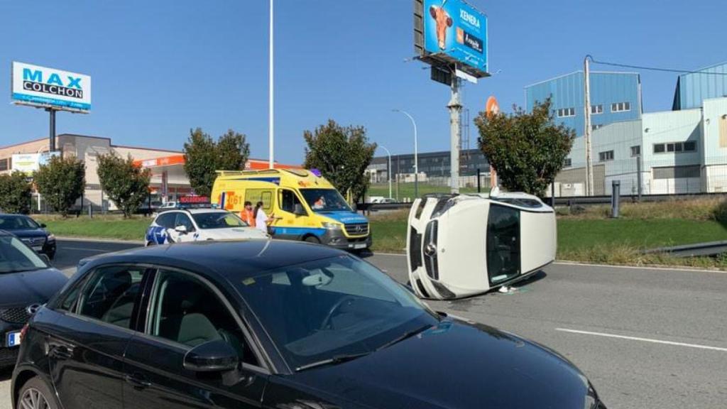 Accidente en Baños de Arteixo