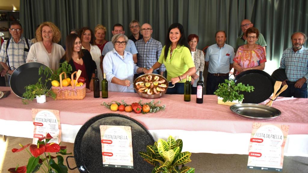 Presentación da Festa da Paella 2025 en Mos