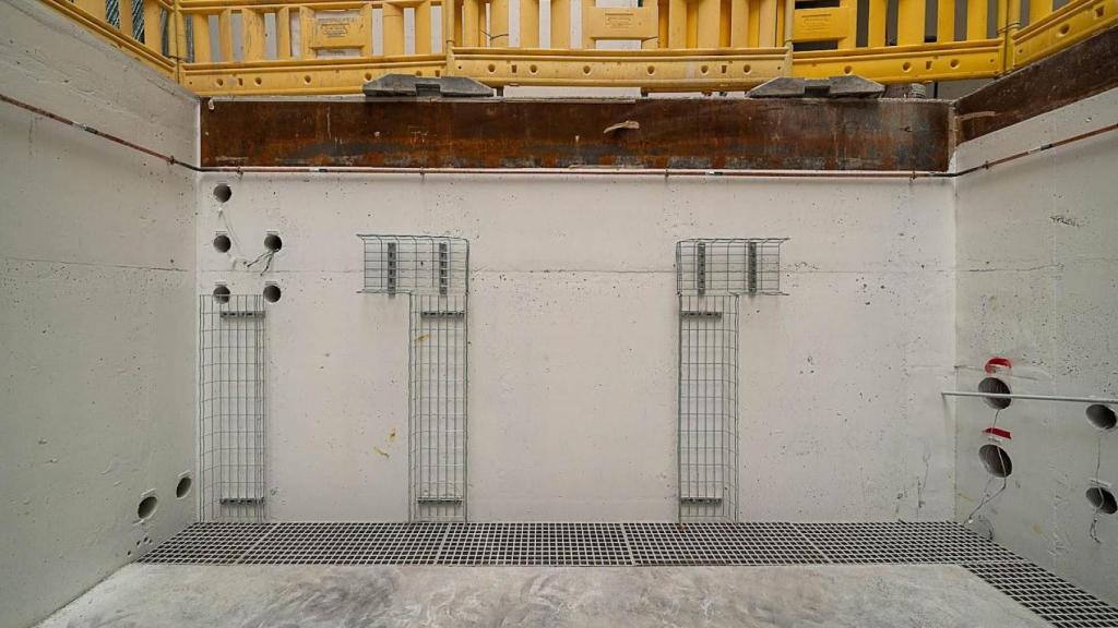 Obras en el Centro Protonterapia de Galicia.