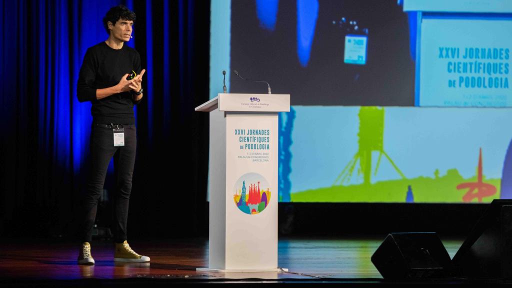 El podólogo Xavier Alfonso.