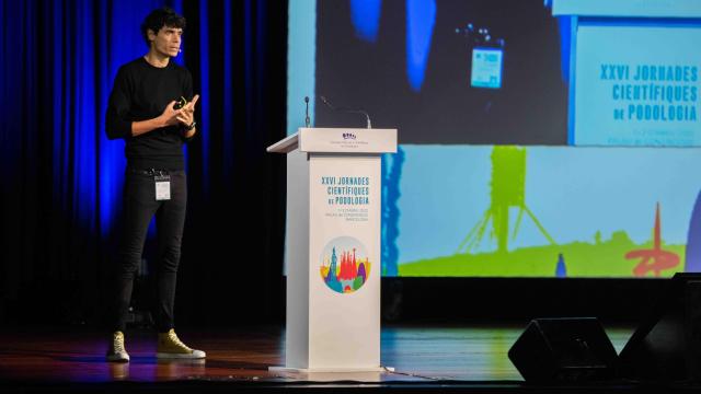 El podólogo Xavier Alfonso.