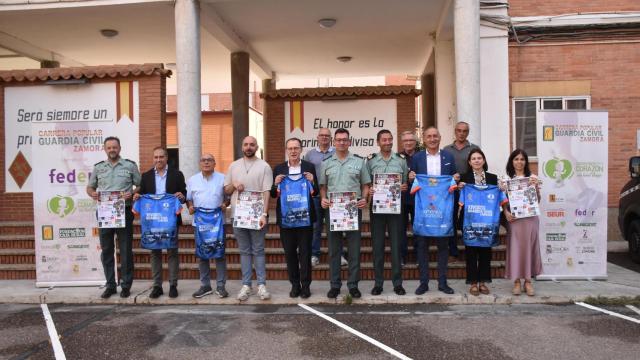 Presentación de la XIV Carrera Guardia Civil de Zamora