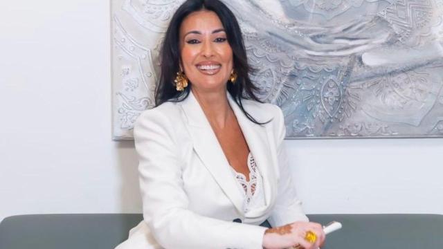 María Cristina Buendía, notaria.