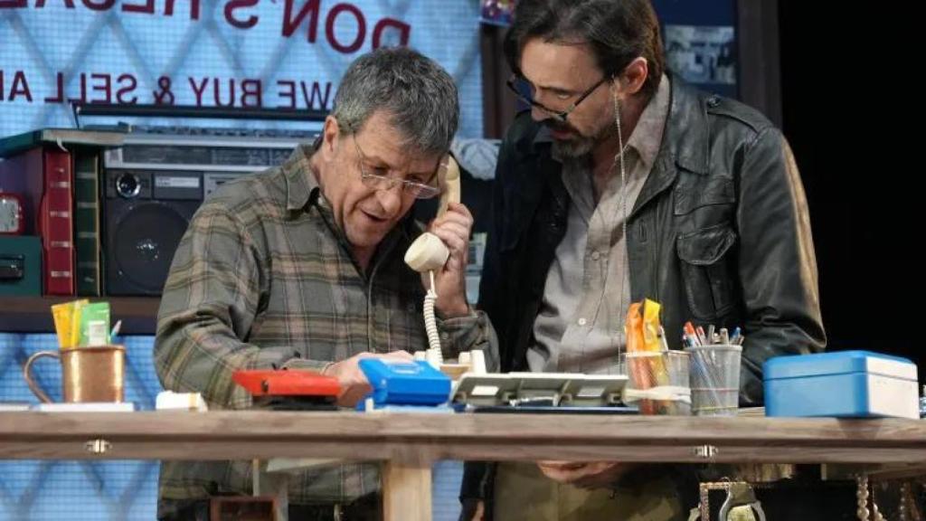 David Lorente e Israel Elejalde, en 'American Buffalo'. Foto: Showprime