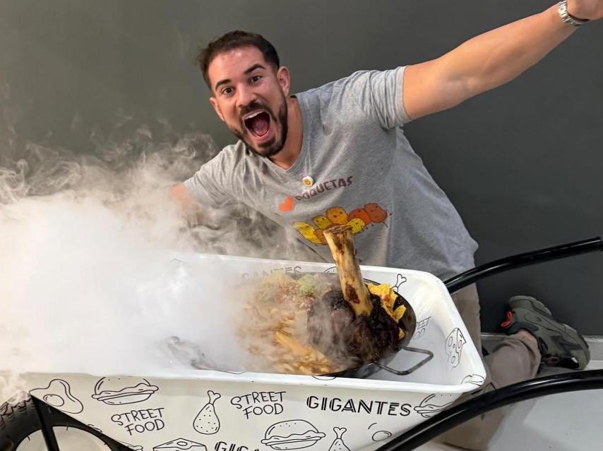 'Cenando con Pablo' en su visita al restaurante de Ciudad Real.