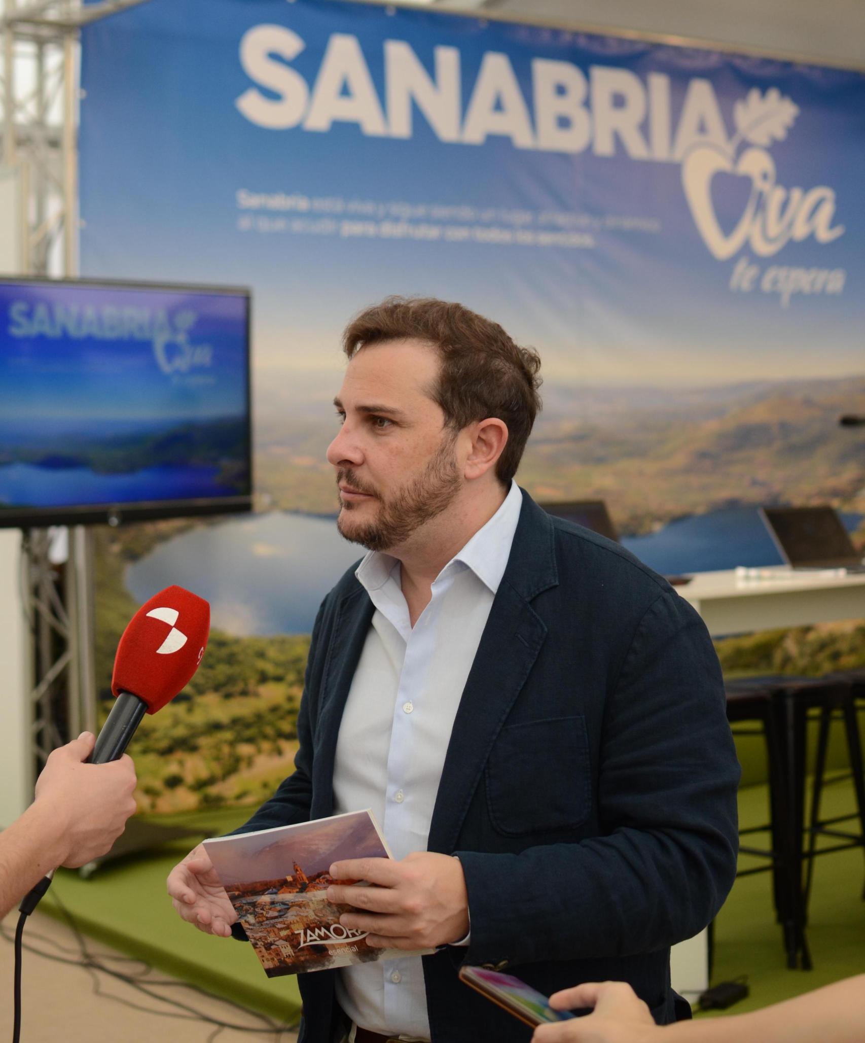 Víctor López de la Parte, durante la presentación de la campaña dedicada a Sanabria en Naturcyl 2025