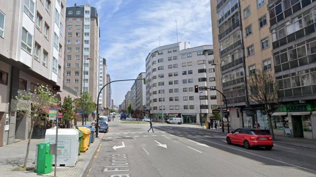 Avenida de A Florida, en Vigo