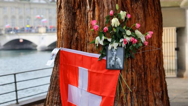 Homenaje a Muriel Furrer, la ciclista fallecida en los pasados Mundiales de Zúrich.
