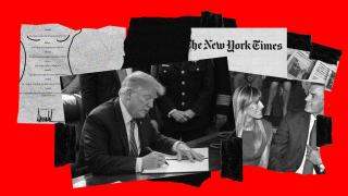 Donald Trump se enfrenta a 'The New York Times', mientras que el Gobierno de Sánchez persigue reformar la ley del honor.