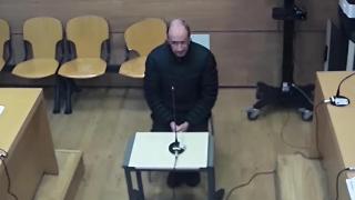 El cura investigado, en su declaración ante la juez.