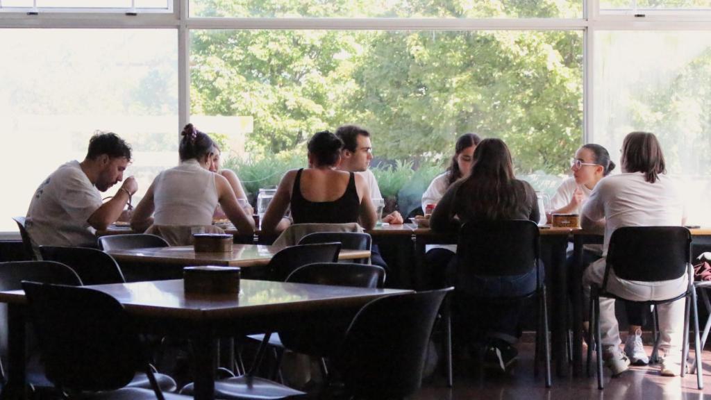 Cafetería de Derecho de la UDC.