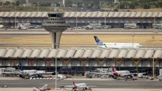 Vistas del Aeropuerto Adolfo Suárez Madrid-Barajas.