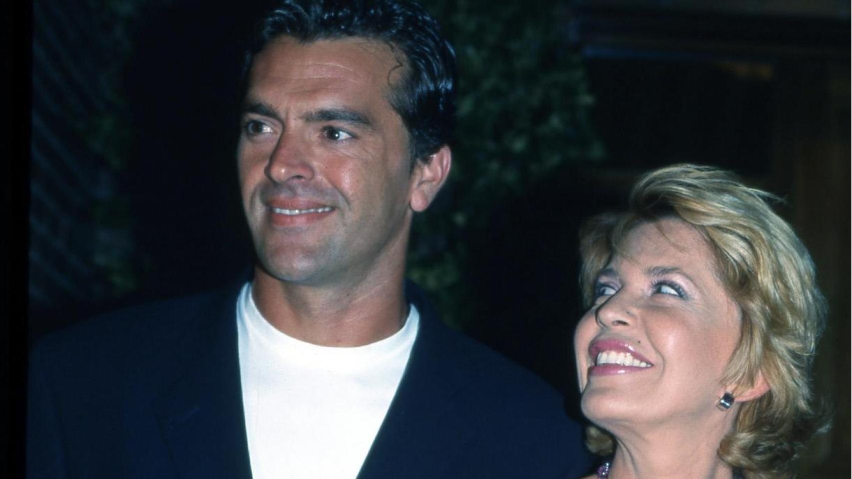 Frank Francés y Bárbara Rey, en una fotografía de archivo.