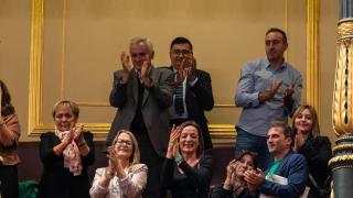 Aplausos tras la aprobación de la Ley ELA en el Congreso de los Diputados el 10 de octubre de 2024.