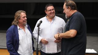 Juan Muñoz, José Vicente García-Toledano y Javier Perea.