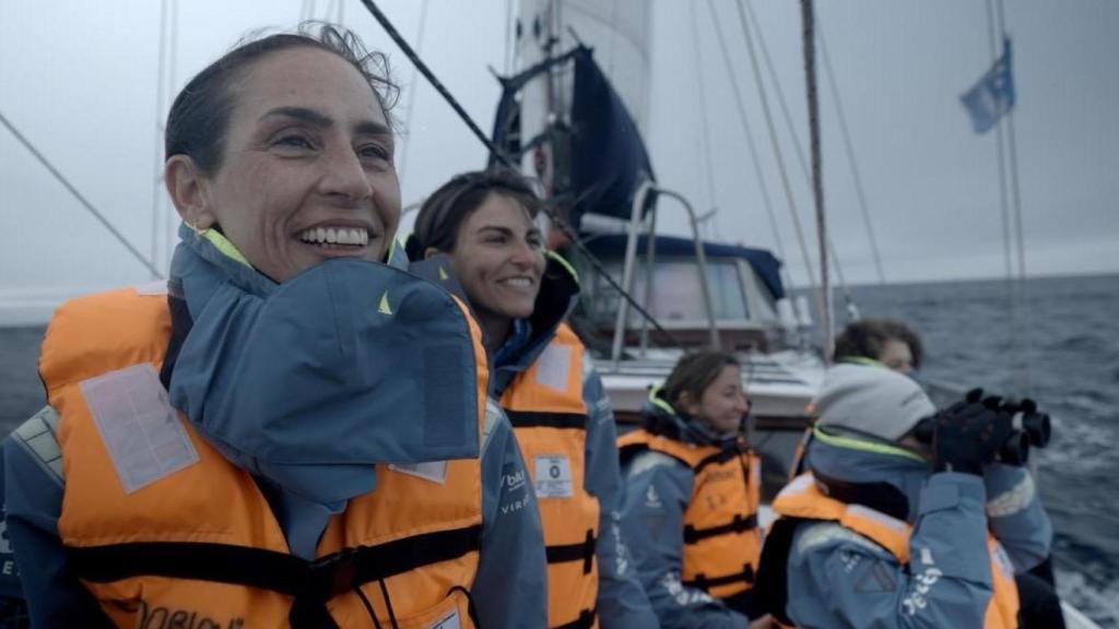 Marta Castillo durante su viaje en la Antártida