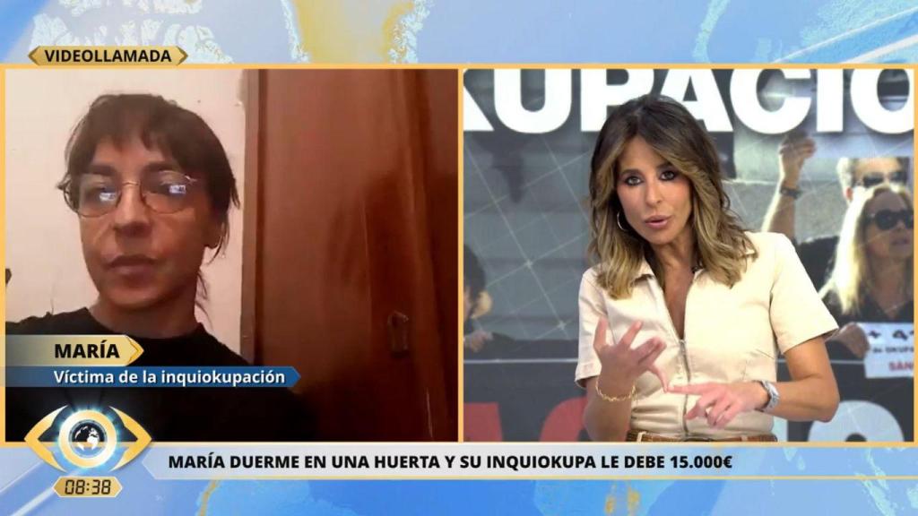 María, propietaria víctima de okupación