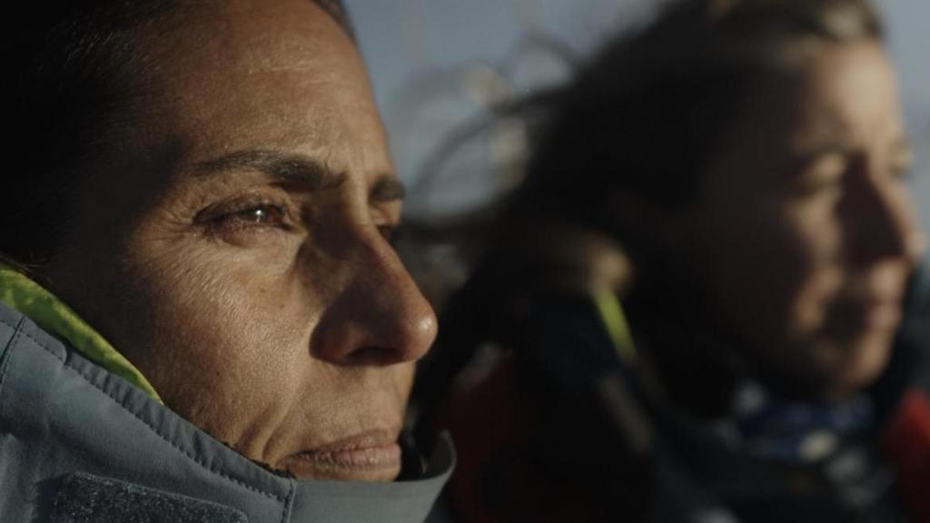 Marta Castillo durante la expedición a la Antártida