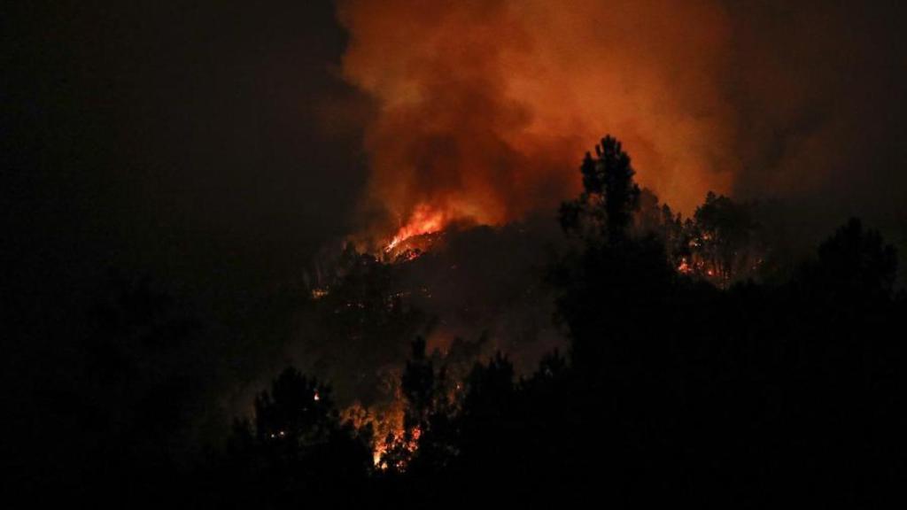 Incendio en Pantón (Lugo)