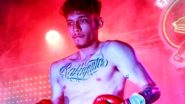 Jesús Iván Mercado, conocido como Rafaguita, antes de una pelea.