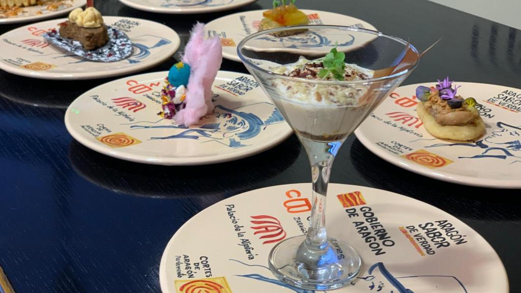 Los mejores productos de Aragón se han puesto este viernes al servicio de Goya.