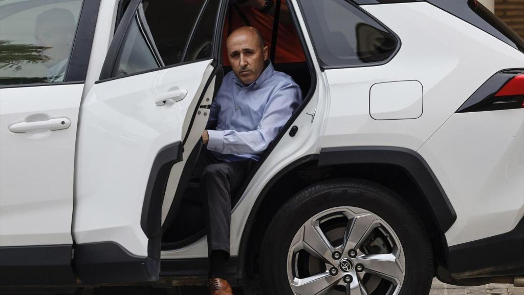 El presidente de la CHJ, este viernes por la mañana. Rober Solsona / EP