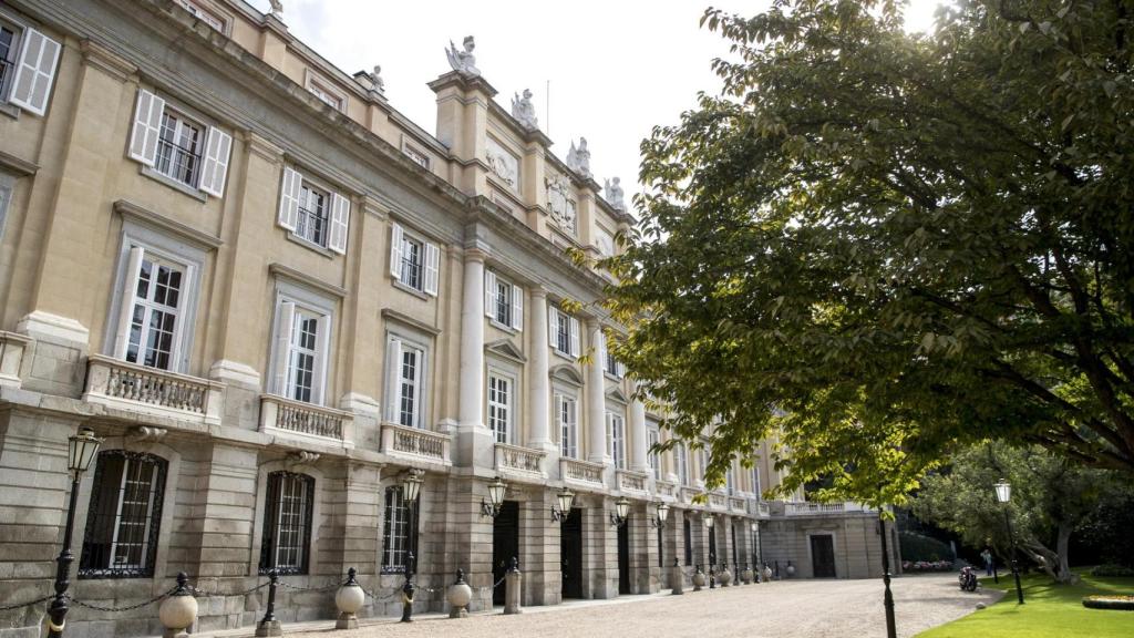 Fachada del Palacio de Liria.