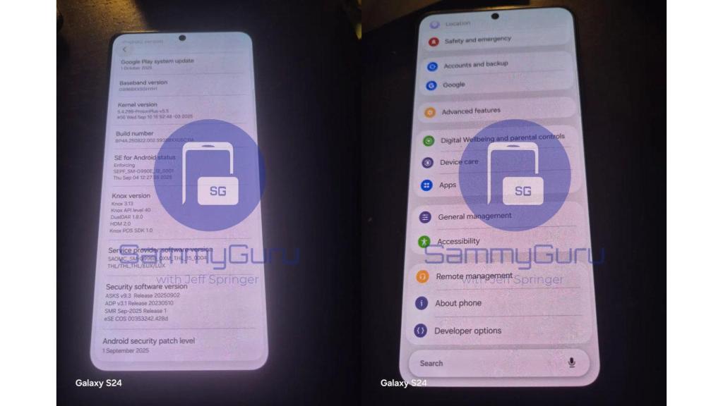 One UI 8.5 en un móvil Samsung Galaxy