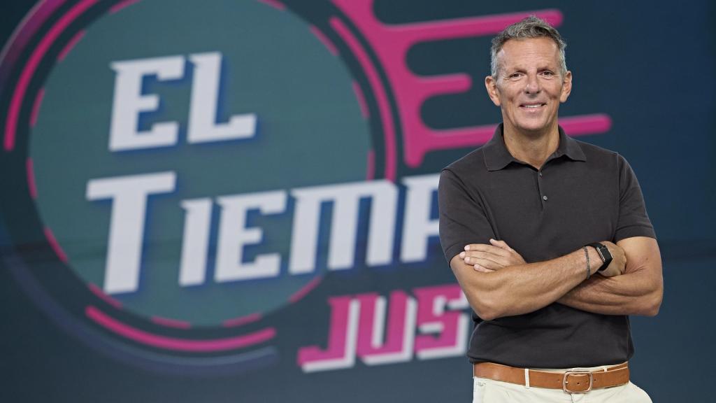 Joaquín Prat, presentador de 'El Tiempo Justo'.