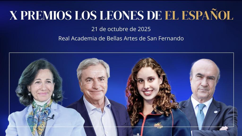 Ana Botín, Carlos Sainz,  Iris Tió y Mariano Jabonero.
