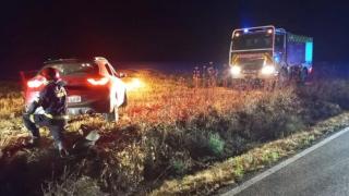 Accidente en la provincia de Zamora en la carretera ZA-L-2325, entre Villalpando y Quintanilla del Monte