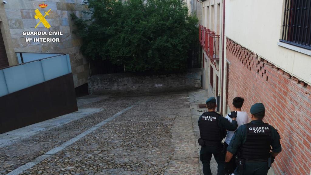 Detención de uno de los miembros de la banda criminal