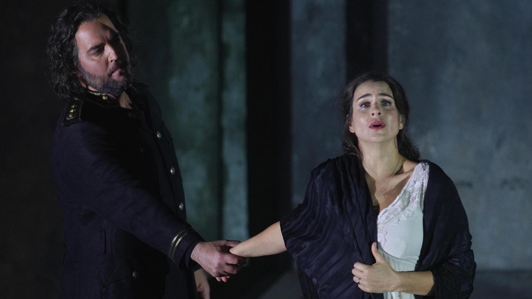 Una escena de la ópera que bebe del drama de Shakespeare y que inspiró a Verdi.