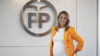 Alma Ezcurra, vicesecretaria de Coordinación Sectorial del PP, durante la entrevista.