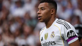 Mbappé, durante el partido ante el Espanyol.