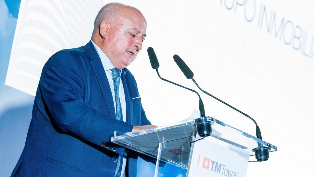 Pablo Serna, en la presentación de la TM Tower.