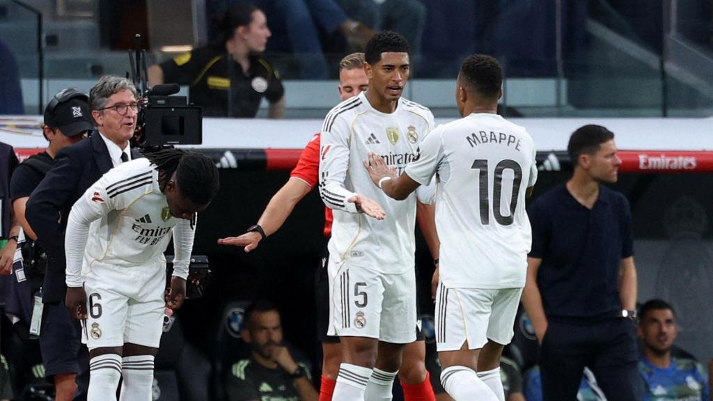 Bellingham y Camavinga, en su regreso con el Real Madrid