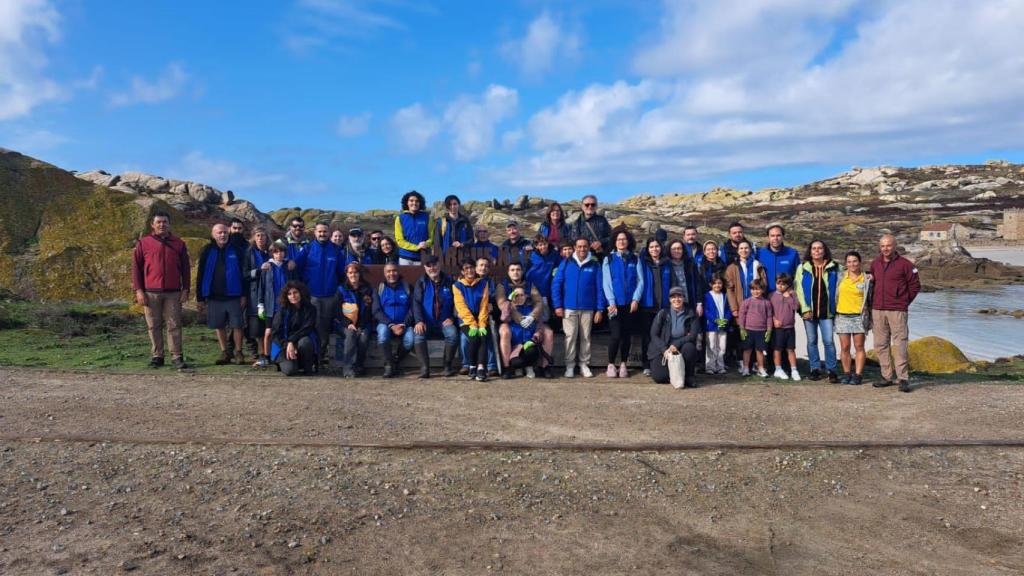 Imagen de los voluntarios.