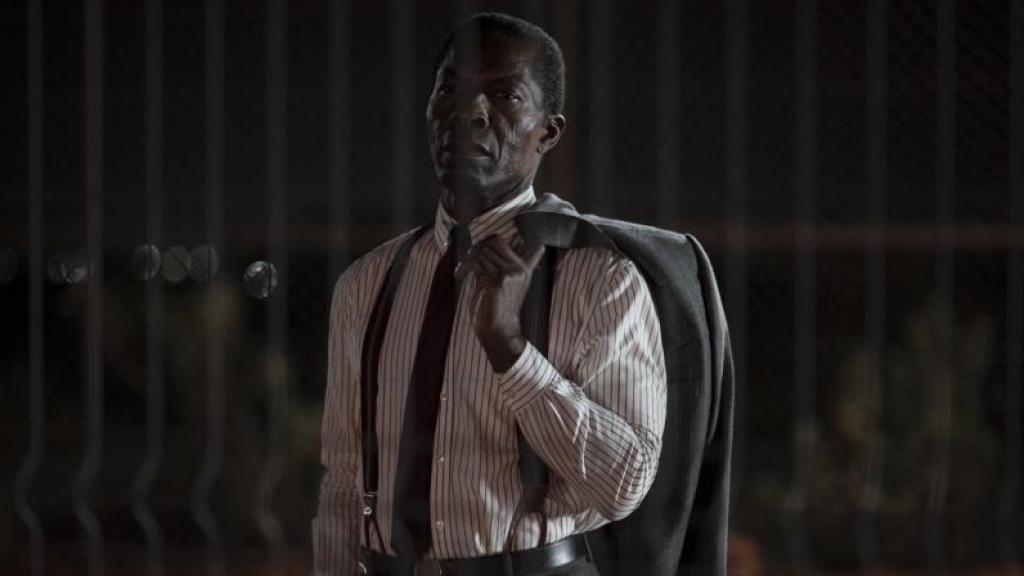 Isaach de Bankole, en 'Le cri des gardes'