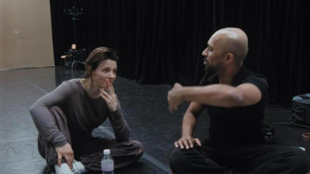 Binoche y Akram, en 'In-I In Motion'