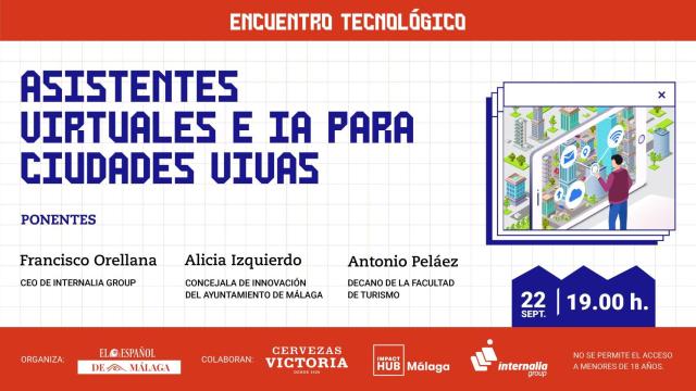 Cartel del XXXIV Encuentro Tecnológico de EL ESPAÑOL de Málaga.