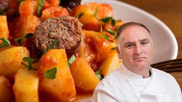 El chef José Andrés en un montaje de El Español